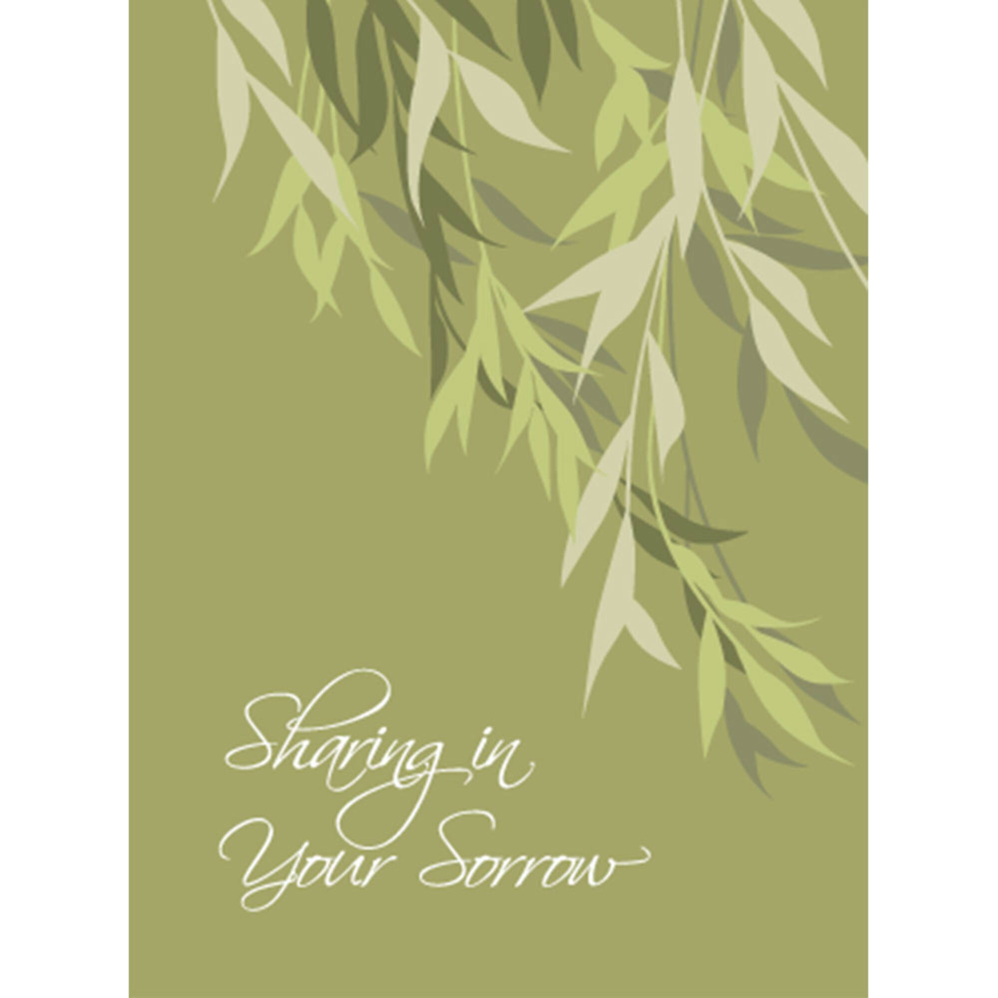 JAM Paper Nature Design Blank Sympathy Cards Set, 36ct.